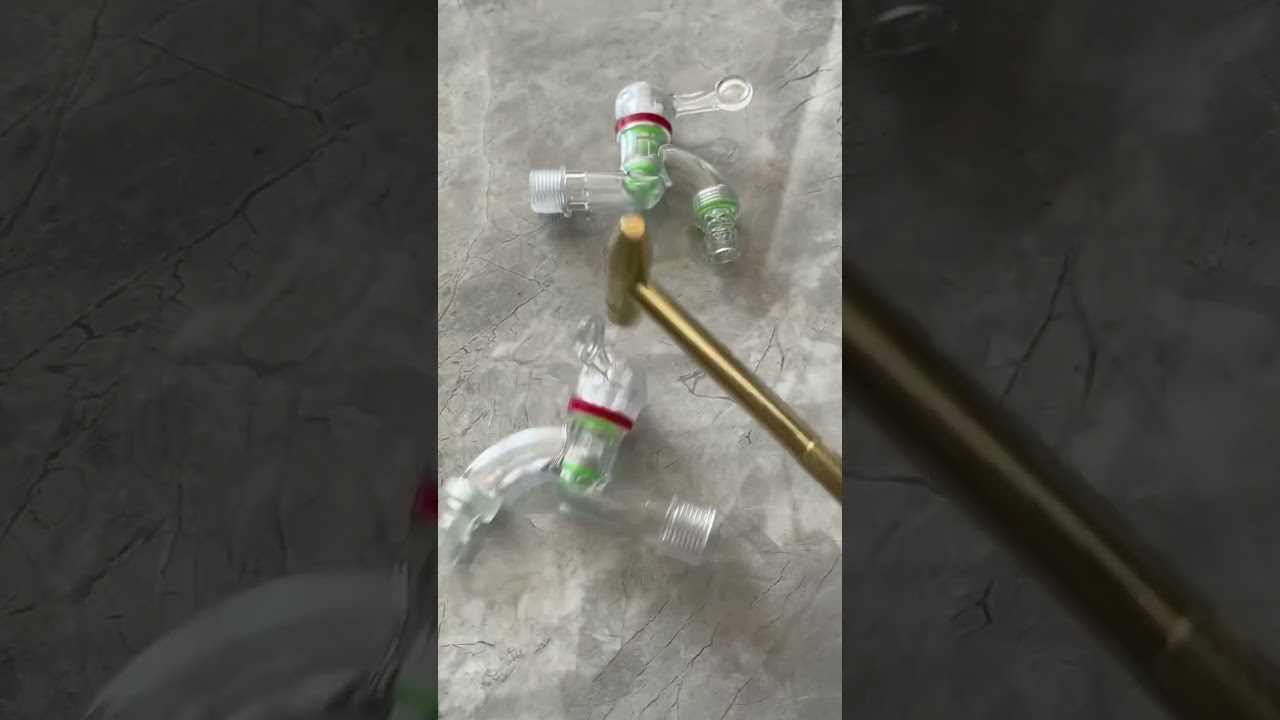 Anti freeze and anti fall, transparent faucet