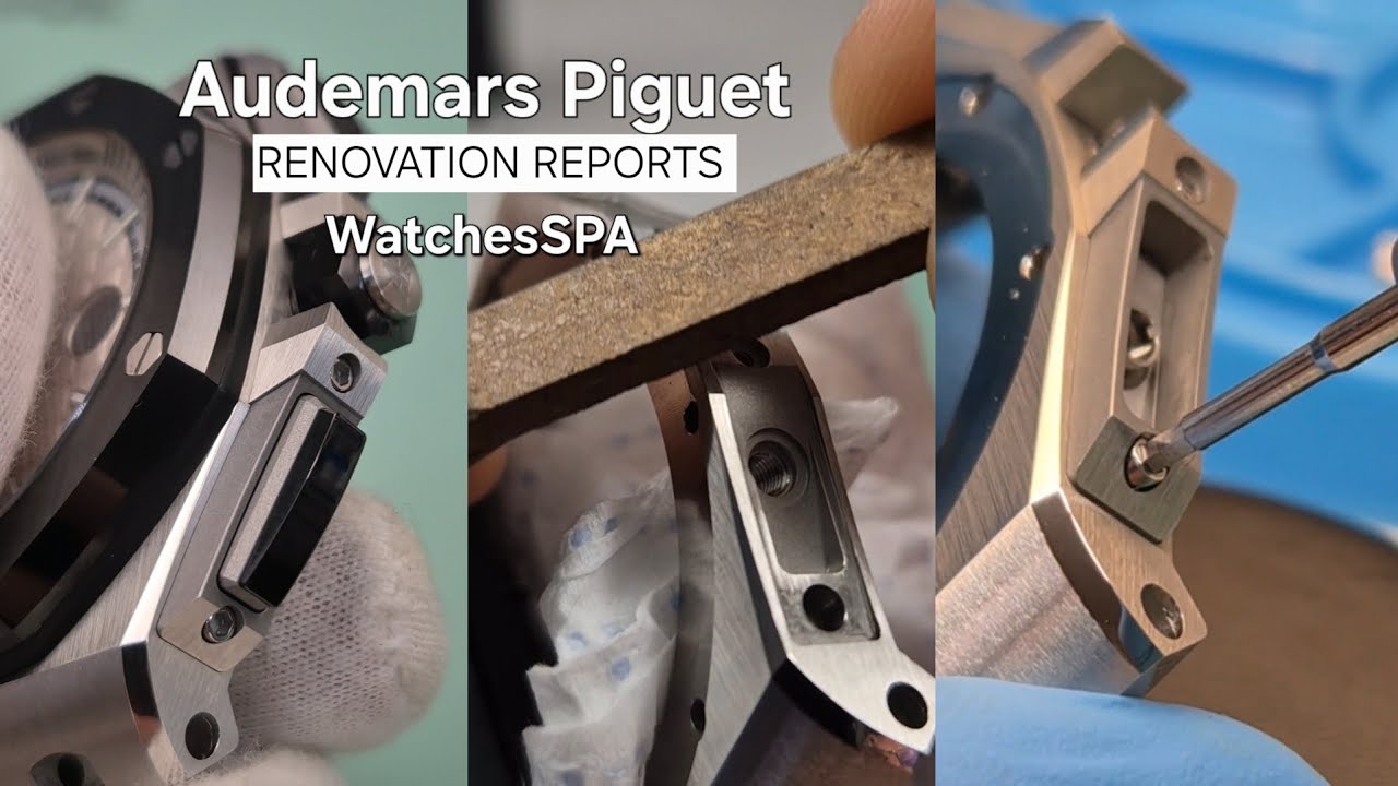 Audemars Piguet Royal Oak OffShore 26400 Renovation Repair Renowacja Laser welding 