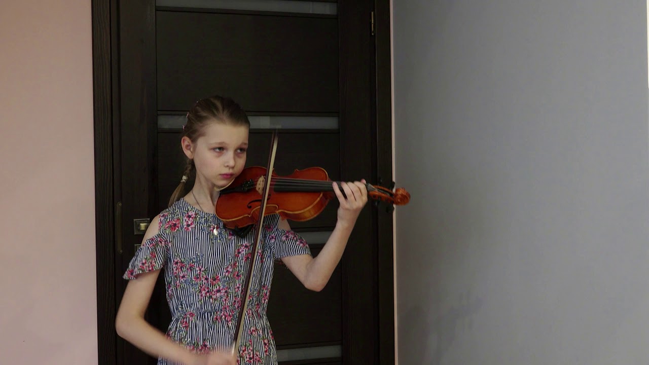 Oskar Rieding - Koncert skrzypcowy G-dur Op.34 cz.I - Marianna Szczepanik