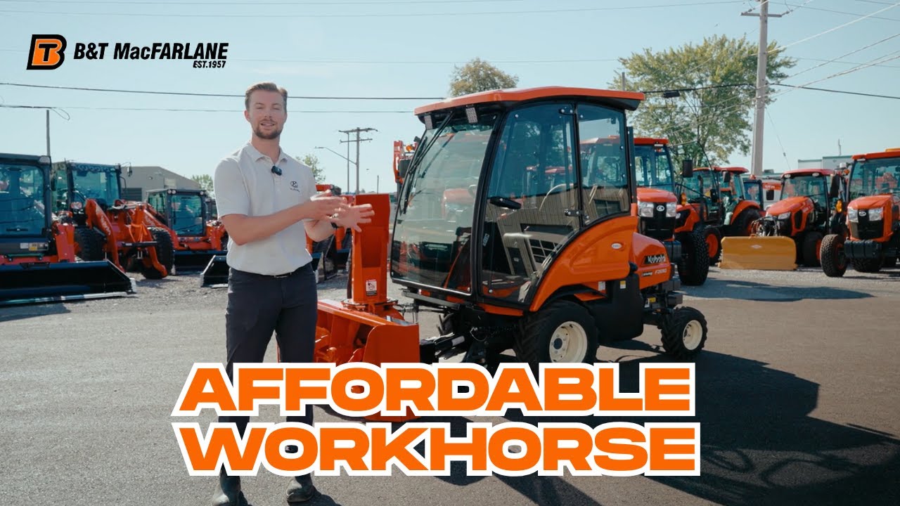 Лучшая снегоуборочная машина от Kubota! | F2690