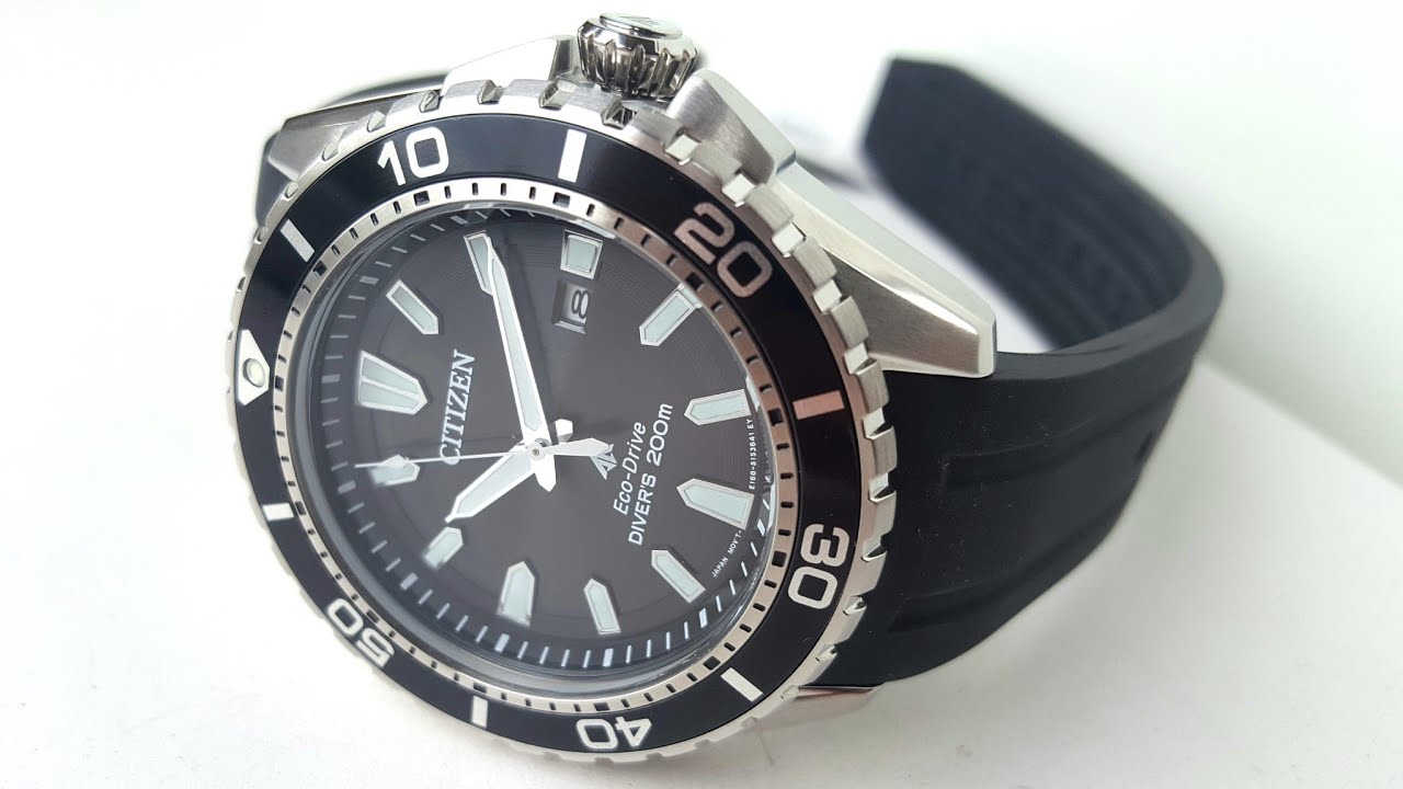 CITIZEN PROMASTER Diver's 200M BN0190-15E. Обзор\Review