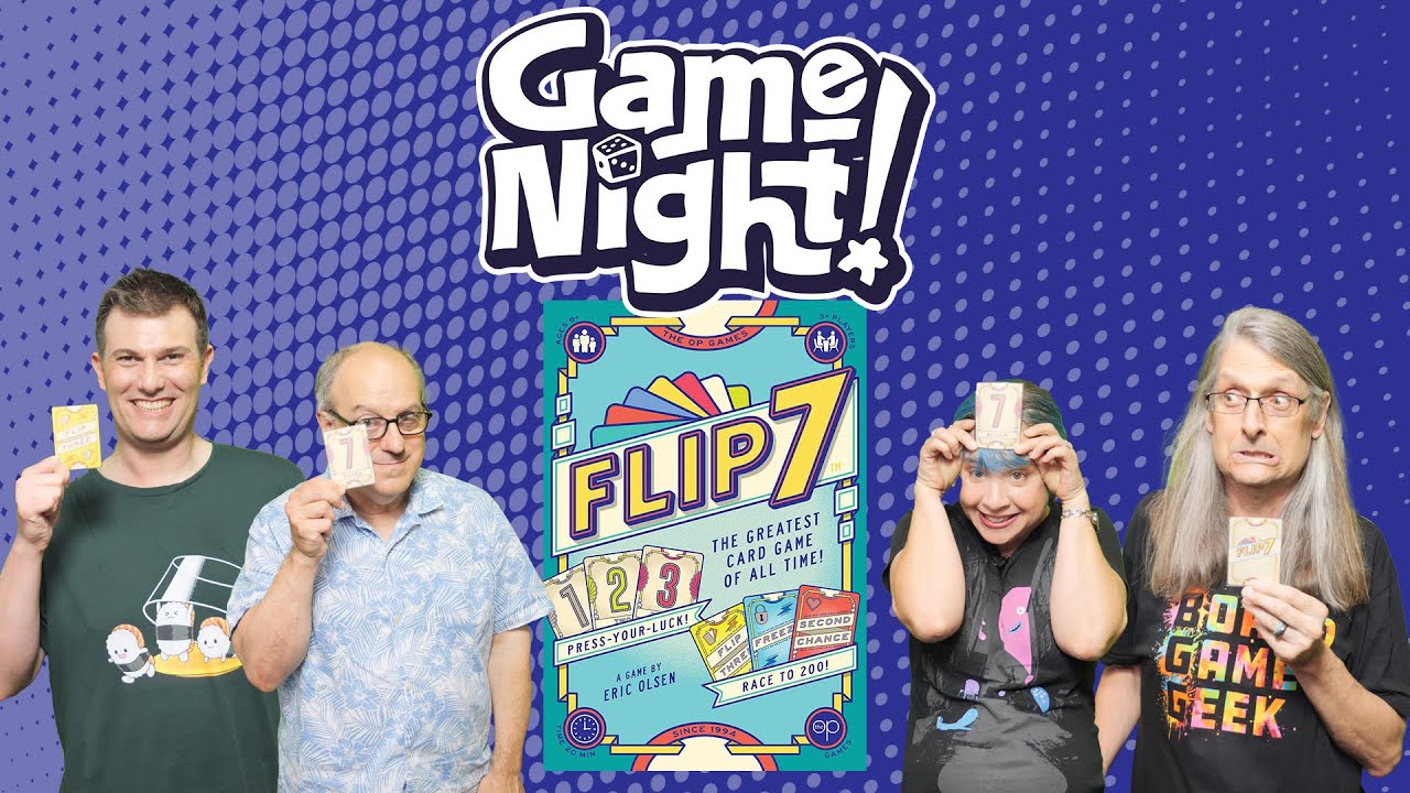Flip 7 - GameNight! Se12 Ep20 - How to Play and Playthrough