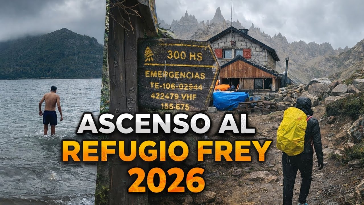 Ascenso al Refugio Frey desde Lago Gutierrez. Bariloche-Argentina 🇦🇷