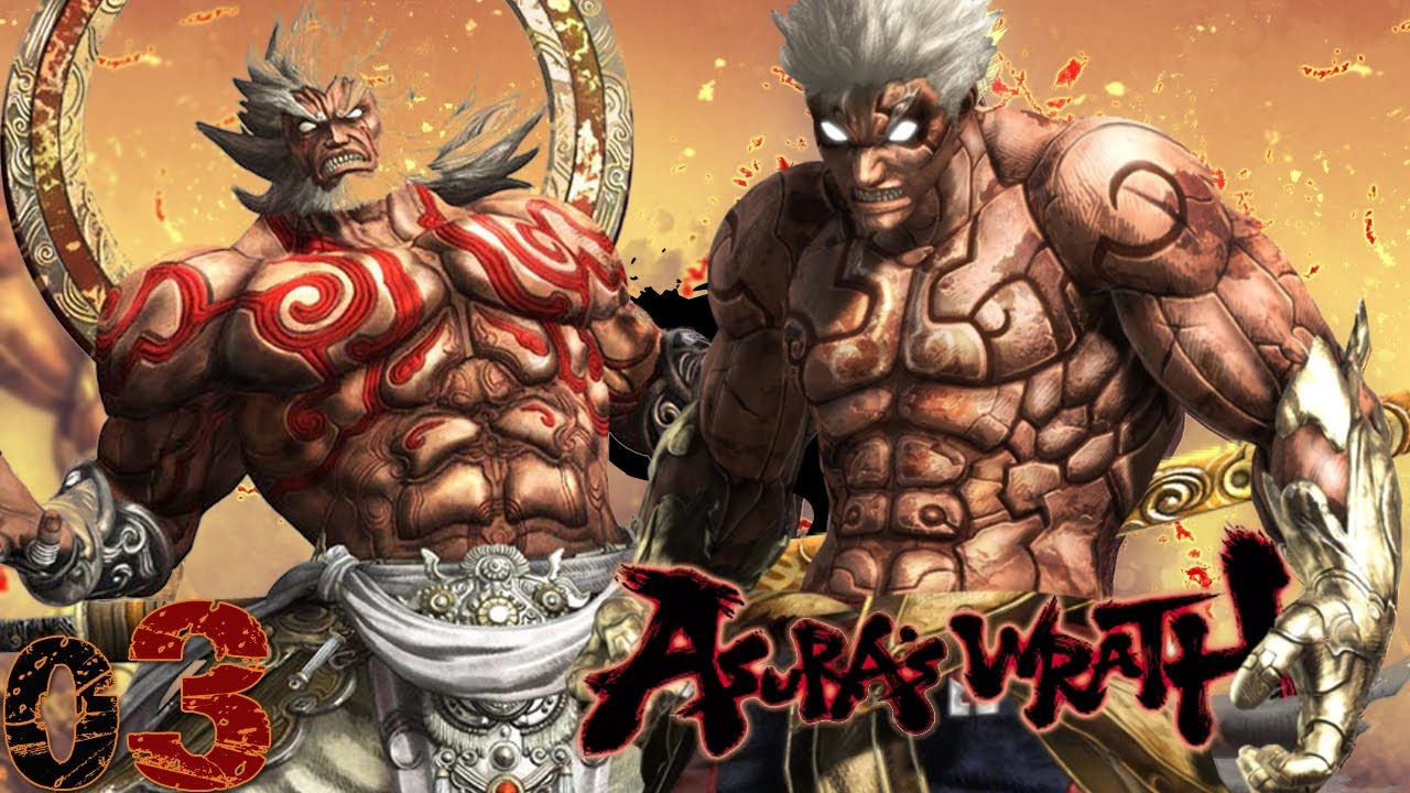 Asura's Wrath - 03/21 -  Hell of Gaea -NO DMG. TIME ATTACK. SSS RANK.Hard Mode No special gauge/ Hovereat