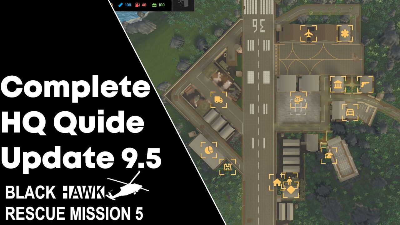 Complete HQ Guide Update 9.5 (Blackhawk Rescue Mission 5)