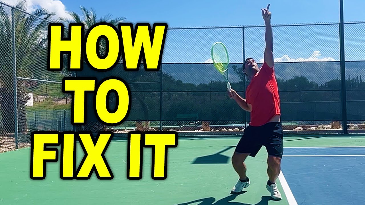 This prevents most older players developing a powerful serve