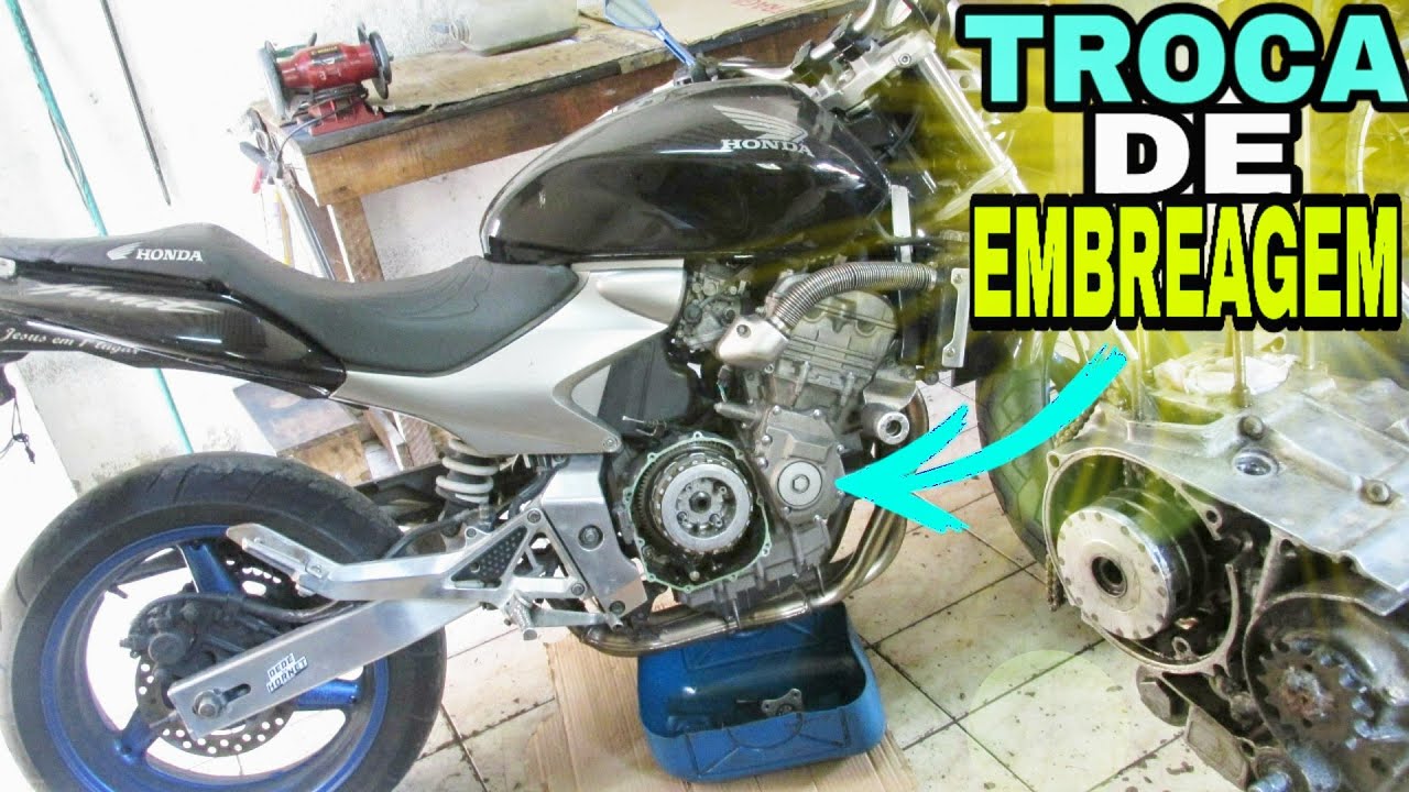 Como Trocar Embreagem da Hornet passo a passo