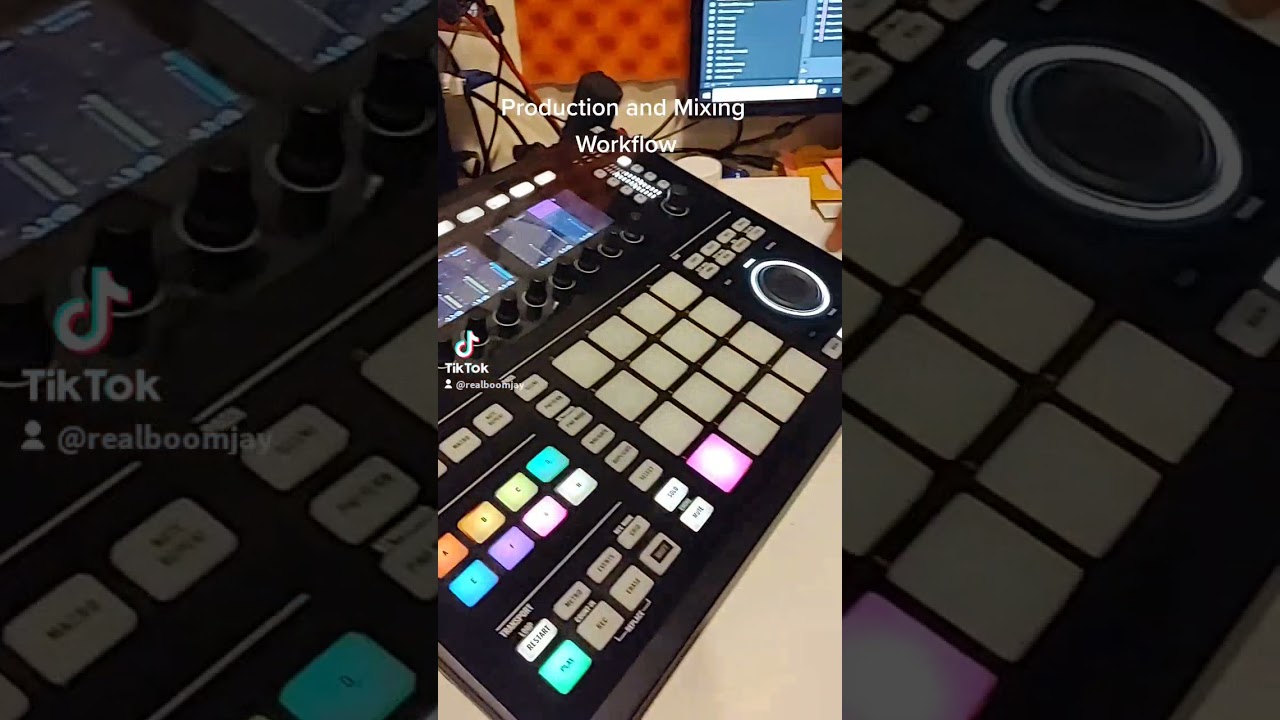 POST Production Mixing Workflow on MASCHINE Studio #shorts #hiphop #instrumentals #maschine