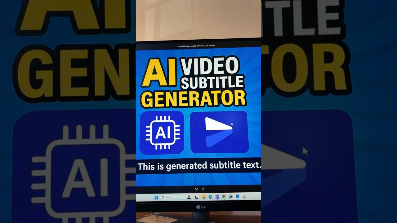 Free AI Subtitle Generator&ndash; Add Subtitles to Any Video in Seconds! #SubtitleGenerator #AutoSubtitles