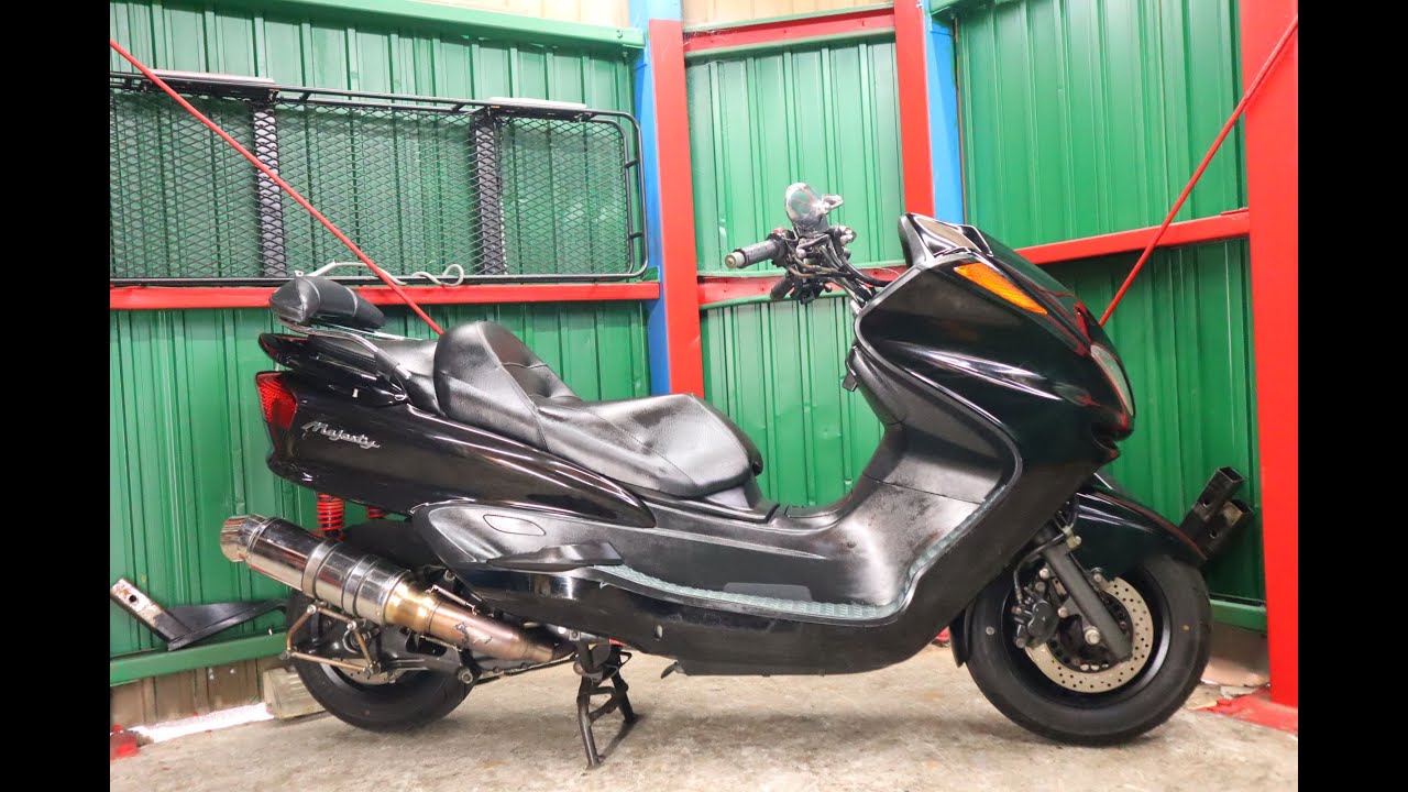 ★マジェスティ250C★通勤通学に★タイヤ前後新品★youtubeで車両の状態を確認できます★