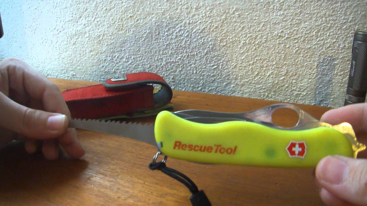 Victorinox Rescue Tool Review (Herramienta de Rescate)
