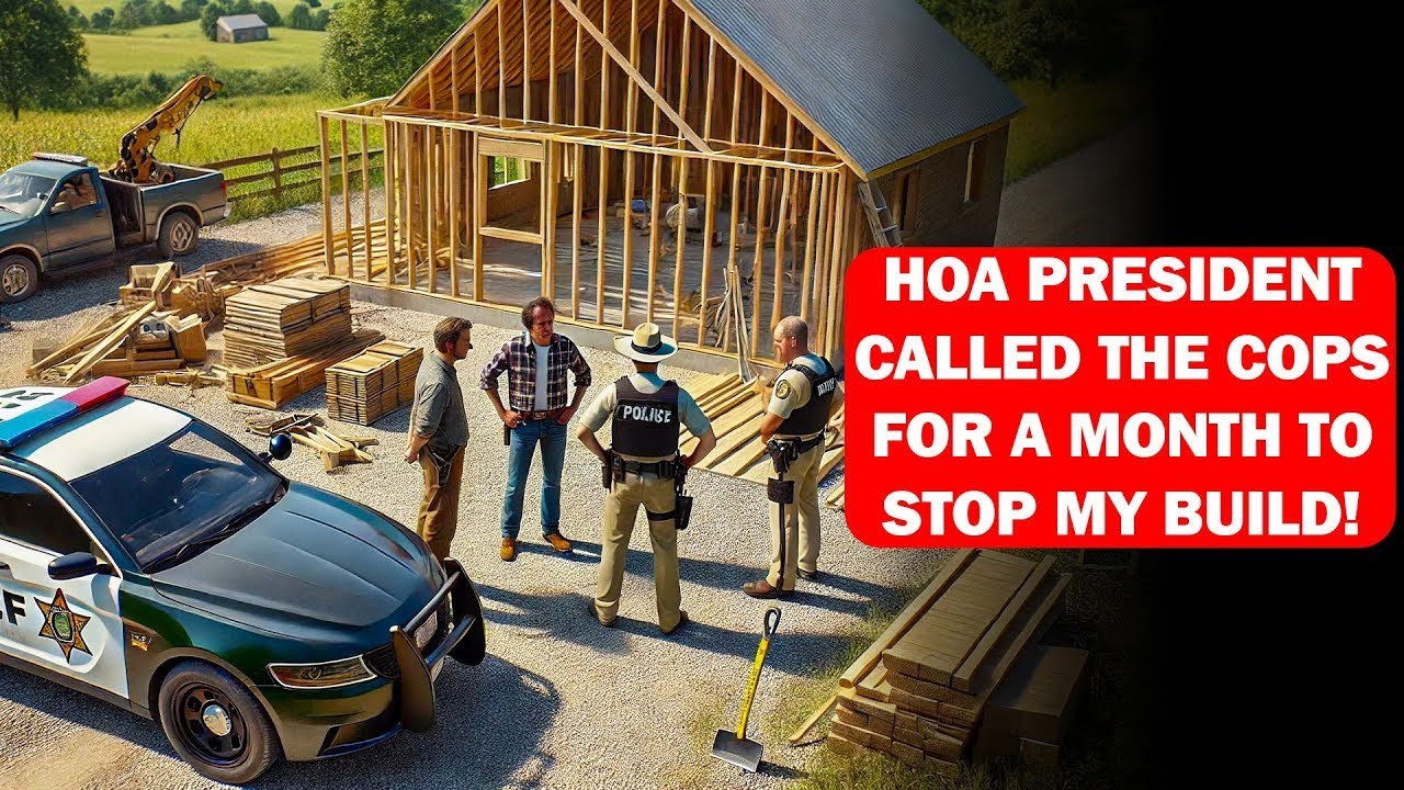 HOA Karen Kept Calling the Cops on My Legal Build—So I Got Her Arrested!