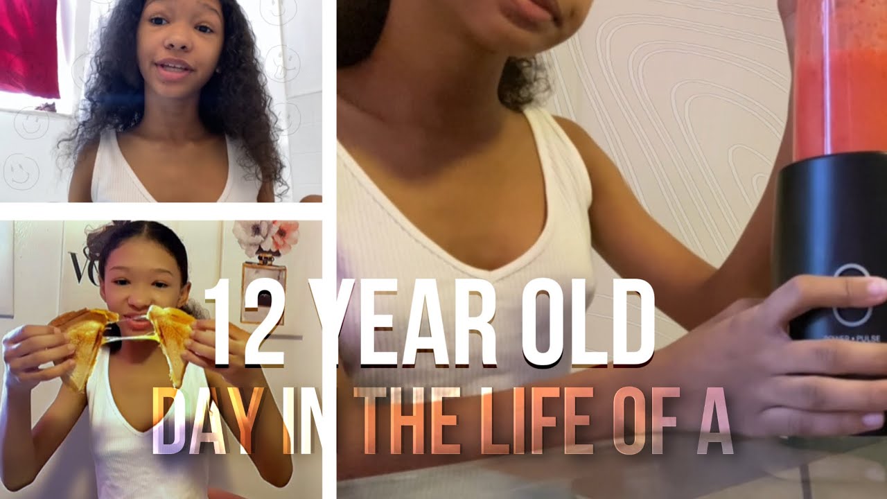 // Day in the life of a 12 year old // #dayinthelife #12yearold #grwm #productive #routine 🍓🍓☀️