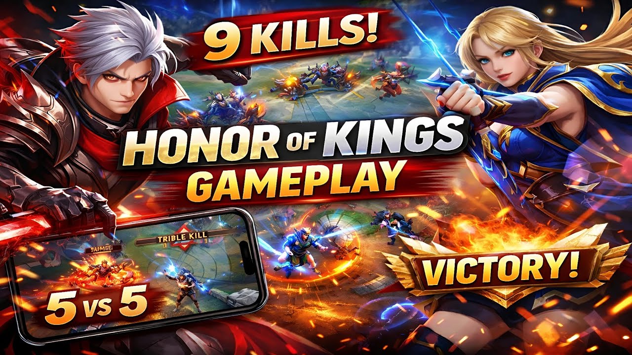 Honor of Kings Mobile Gameplay | Best 5v5 Battle