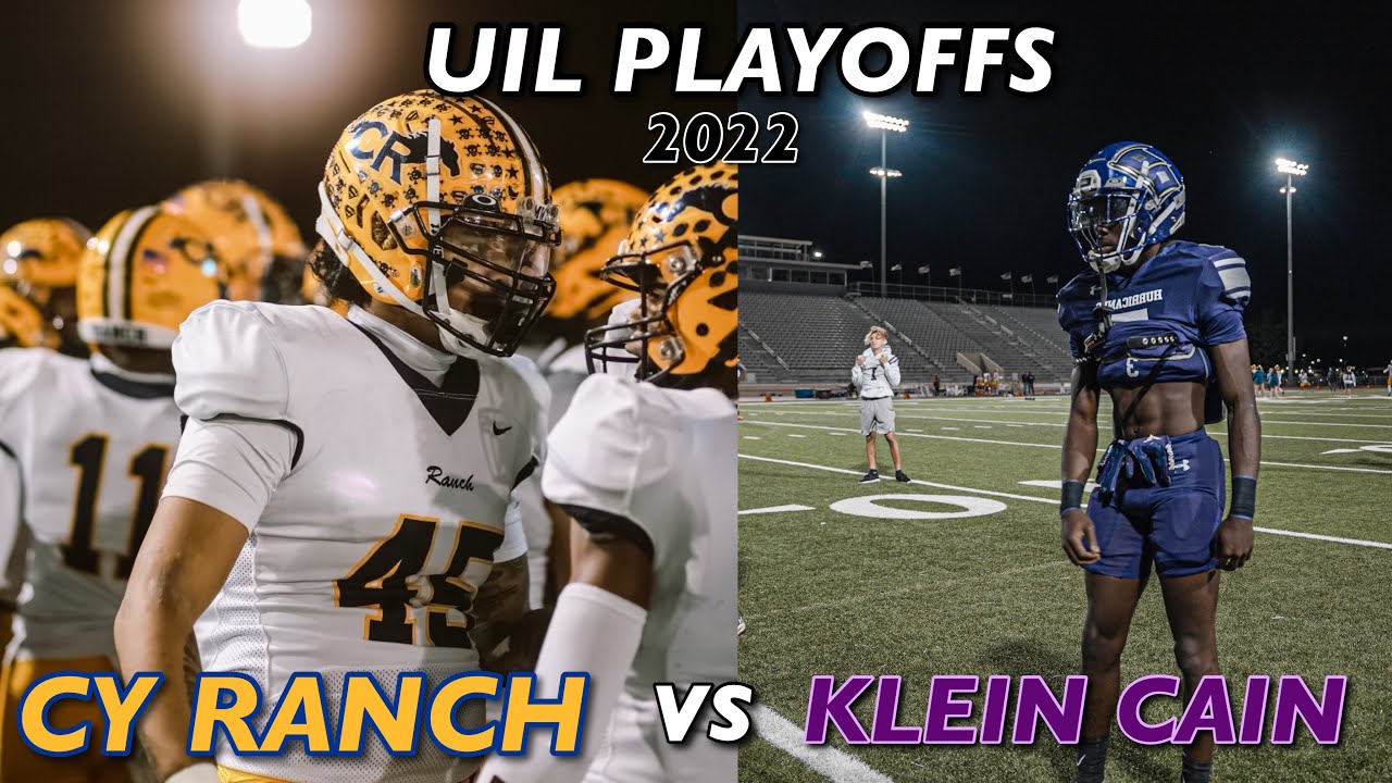 Texas High School playoffs 6A || Cy Ranch Hs vs Klein Cain TRILLER