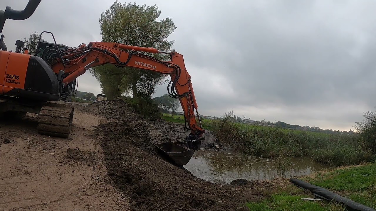 Schoeiing Zetten En Aanvullen Met De Hitachi 135