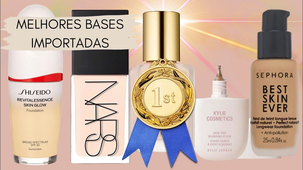 MELHORES BASES IMPORTADAS - #kyliecosmetics #nars #shiseido #sephoracollection