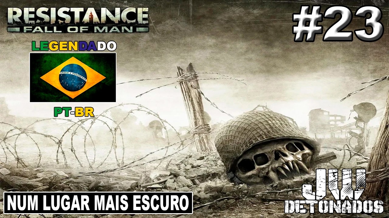 PS3 | RESISTANCE: FALL OF MAN #23 [ NUM LUGAR MAIS ESCURO ] (1080p60)