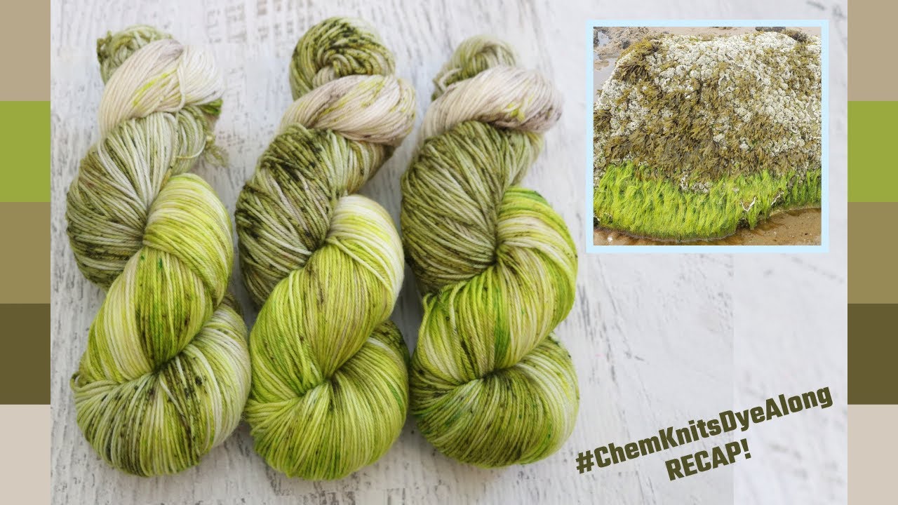 September 2020 #ChemKnitsDyeAlong Livestream Recap
