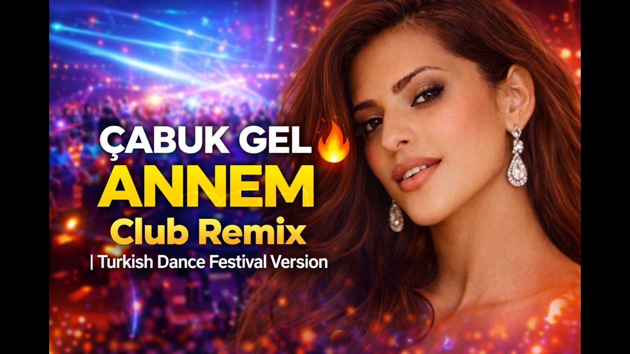 Çabuk Gel Annem 🔥 Club Remix | Turkish Dance Festival Version #ClubRemix #TurkishRemix #DanceMusic