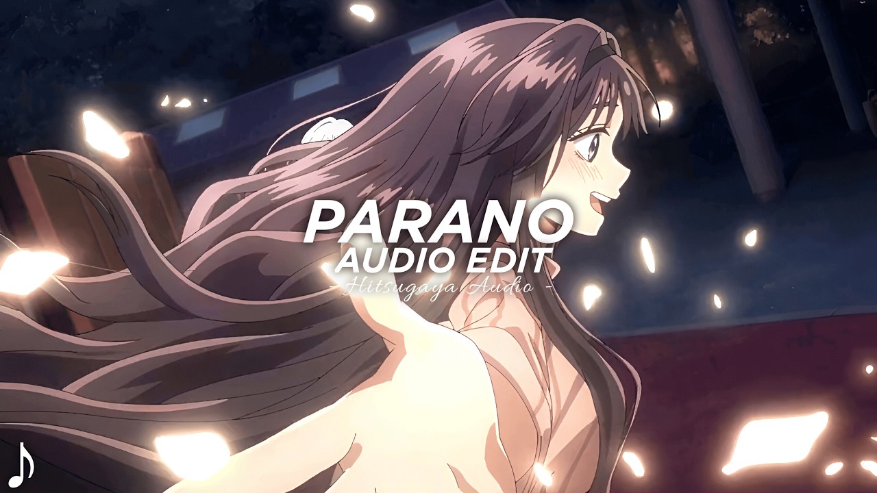 Parano (Inuhaya Version/Slowed x Reverb) - Frozy, Ddb'k [Edit Audio]