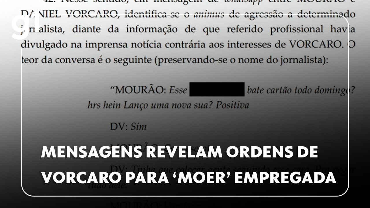 Mensagens revelam ordens de Vorcaro para ‘moer’ empregada e agredir o jornalista Lauro Jardim