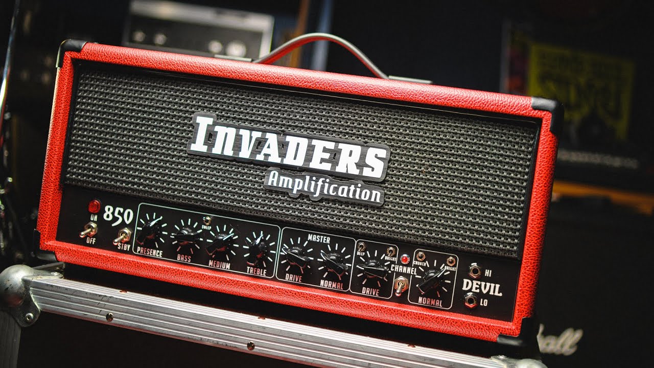 50W de pur plaisir l Invaders Amps 850 Devil Dual Masters