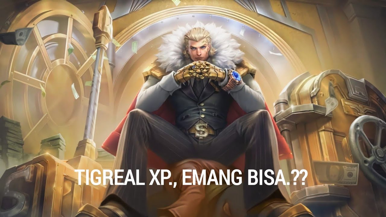 TIGREAL ANOMALI DI EXP LANE || SOLO RANK MOBILE LEGENDS
