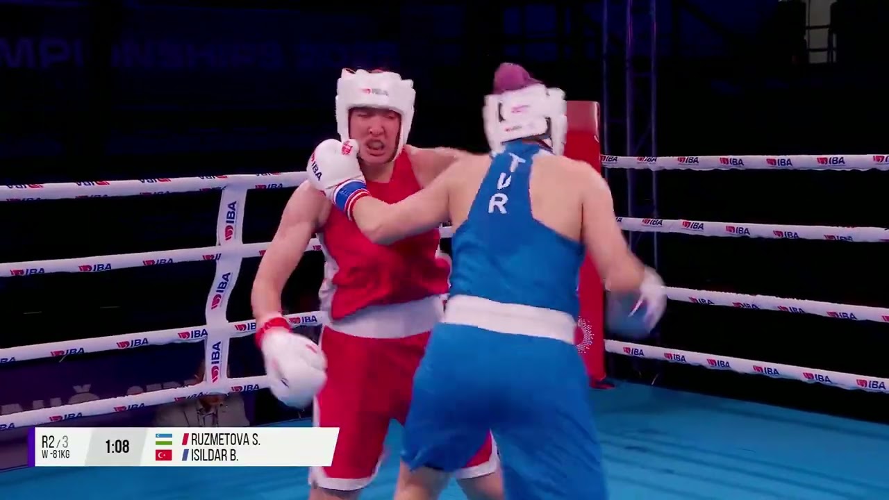 QF W81kg RUZMETOVA SOKHIBA (UZB) vs ISILDAR BUSRA (TUR) | IBA WWCHs Niš 2025
