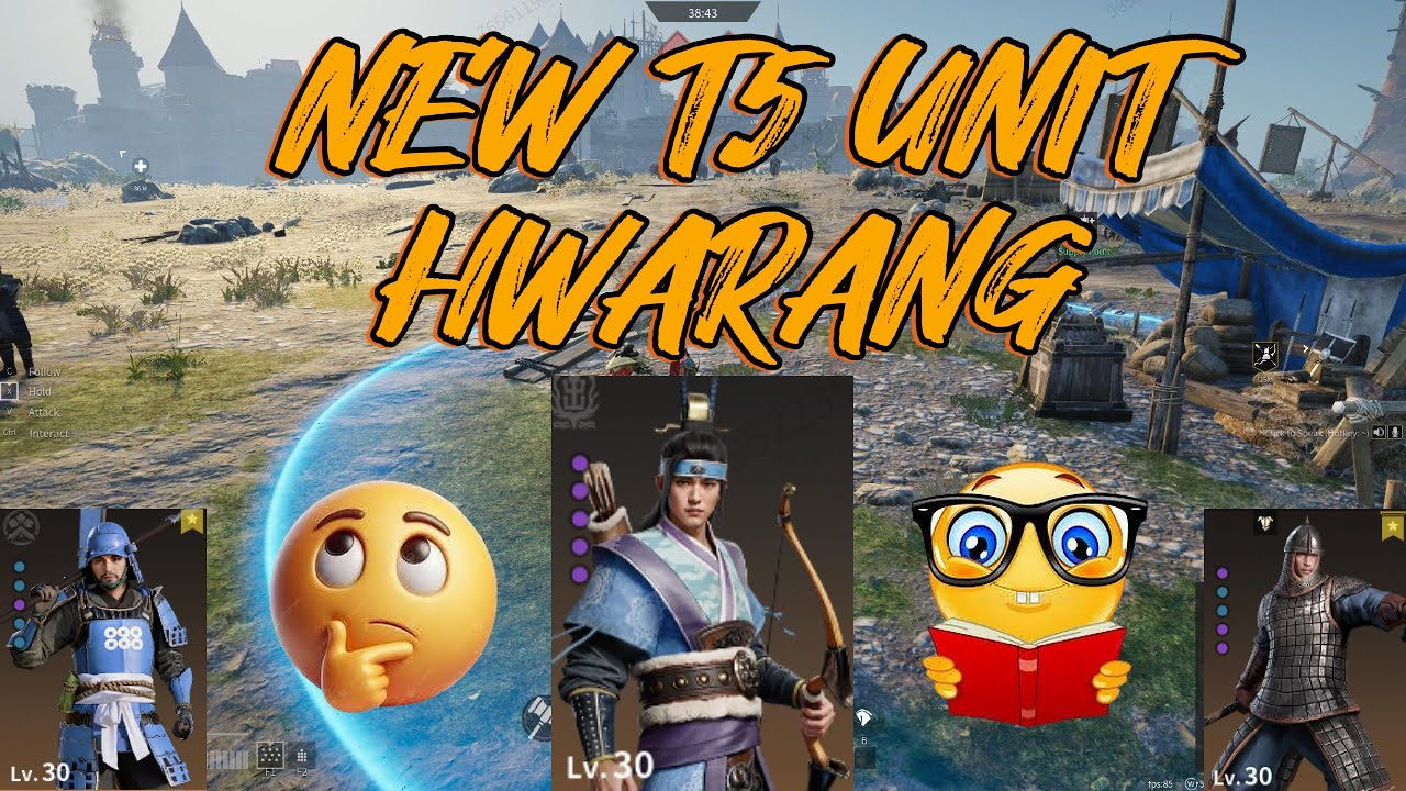 NEW T5 UNIT!  HWARANG! BUFFED!Is it better now?