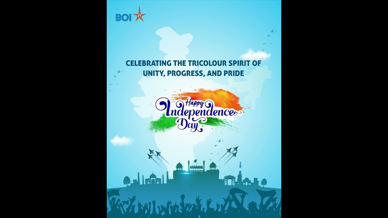 Bank of India - Independence Day Wishes
