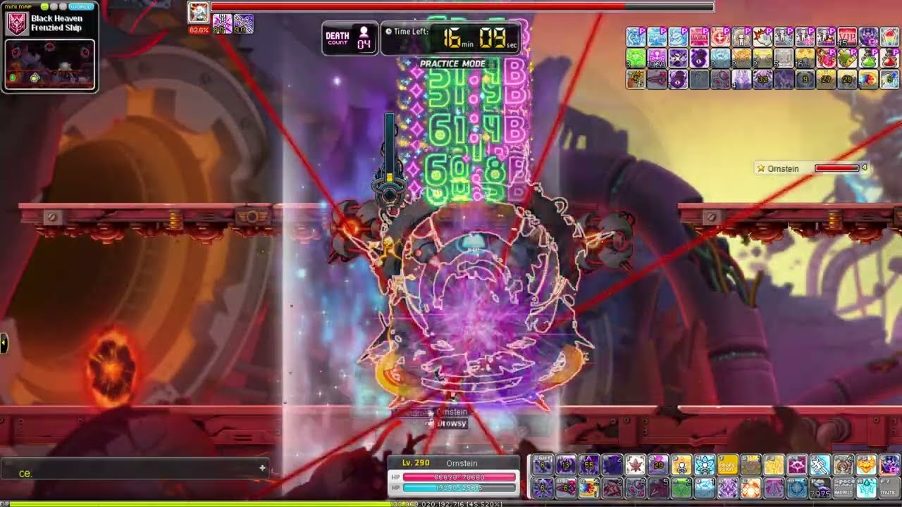 [GMS Kronos] Dark Knight - Extreme Lotus Solo (21:54)