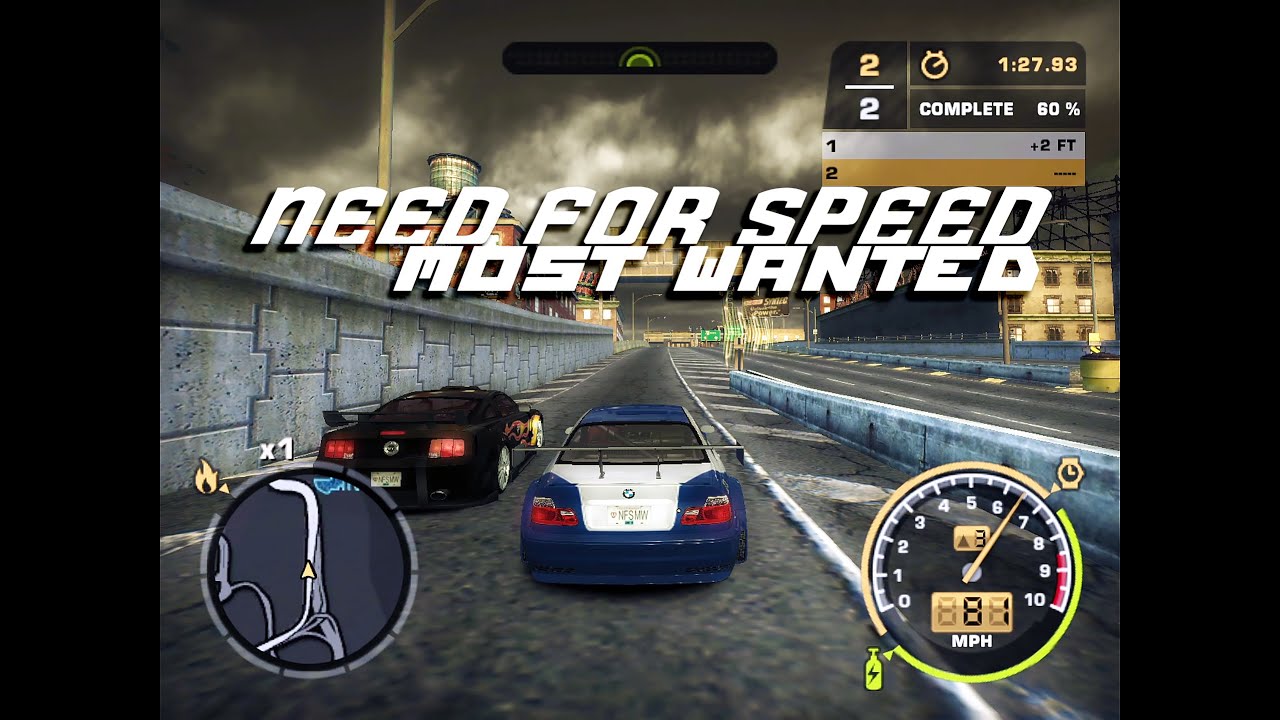 Need for Speed Most Wanted (2005) Intro 2K Gameplay