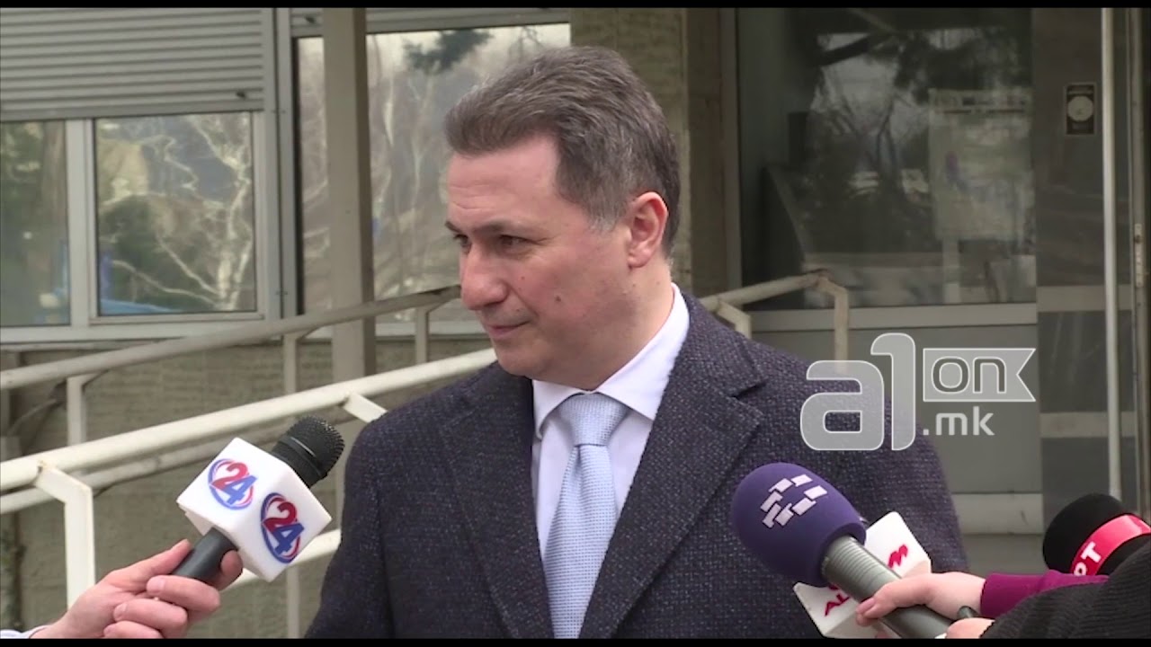 Груевски: Немав намера физички да го нападнам Џафери