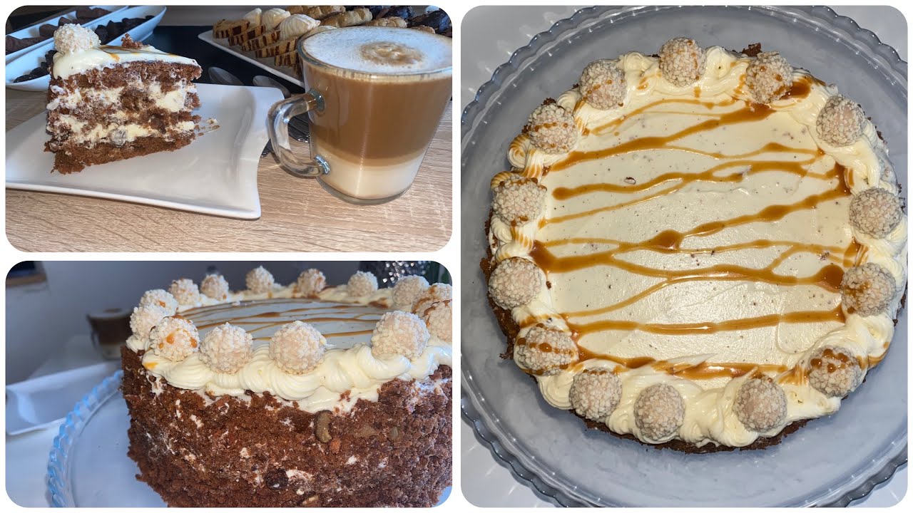 Tarta de Zanahoria o Carrot Cake - Starbucks 🍰 | كيكة الجزر لذيذة 🤤