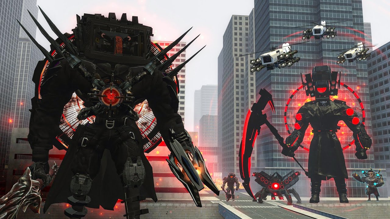 NEW UPGRADED TITAN TV MAN 