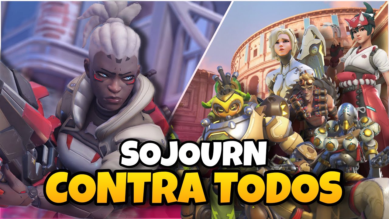 ¡¡SOJOURN DESTROZA A TODO EL EQUIPO!! | Overwatch 2