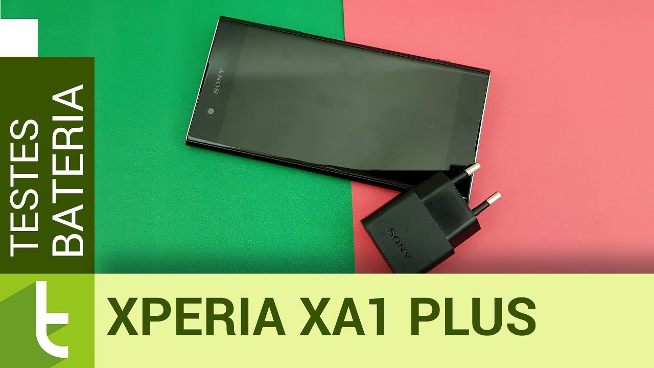 Autonomia do Sony Xperia XA1 Plus | Teste de bateria oficial do TudoCelular