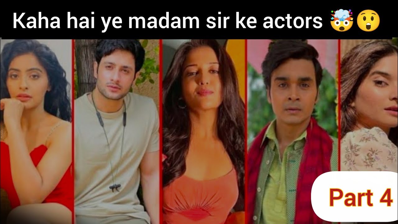 2026 me kaha hai madam sir ke ye actors omg 😲 🤯#serial #sonysab #new #viral #madamsir #season2 