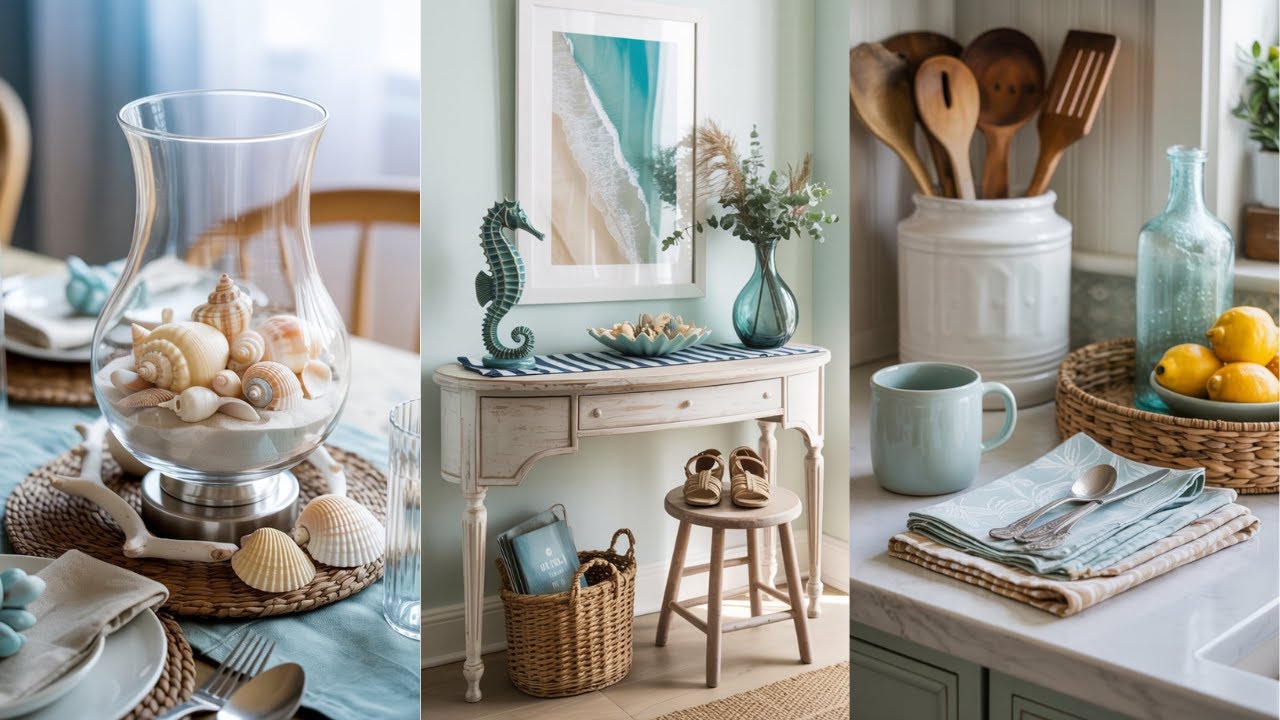 Coastal Cottage Elegance | Timeless Beach House Style & Breezy Seaside Decor