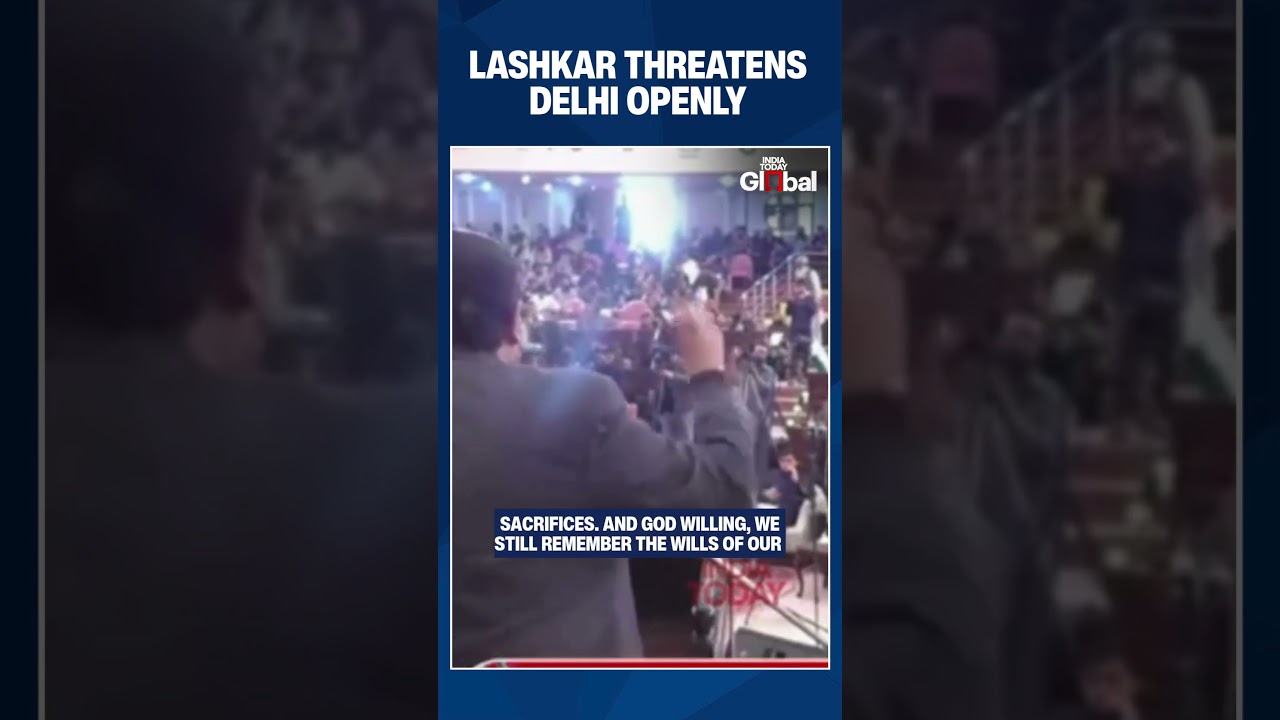 Lashkar Commander Threatens Delhi From Lahore Stage | Pakistan&rsquo;s Terror Nexus Exposed