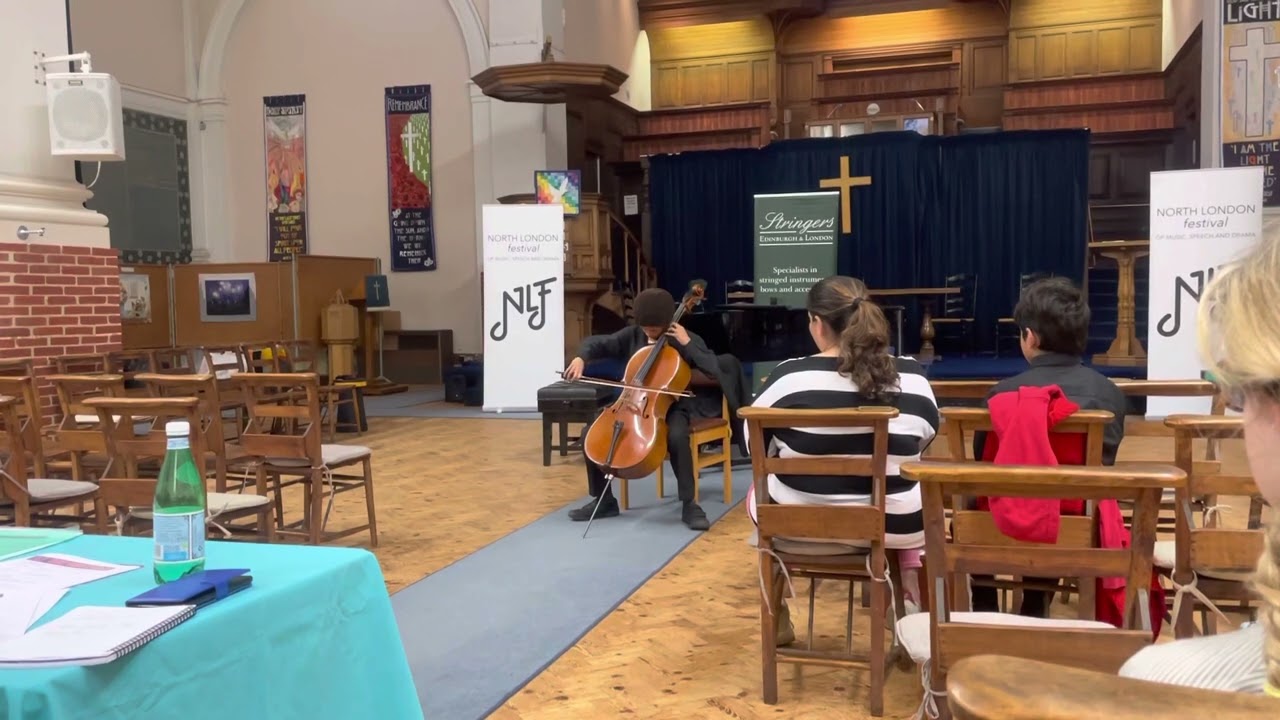 Cassado intermezzo e Danza finale at north London festival