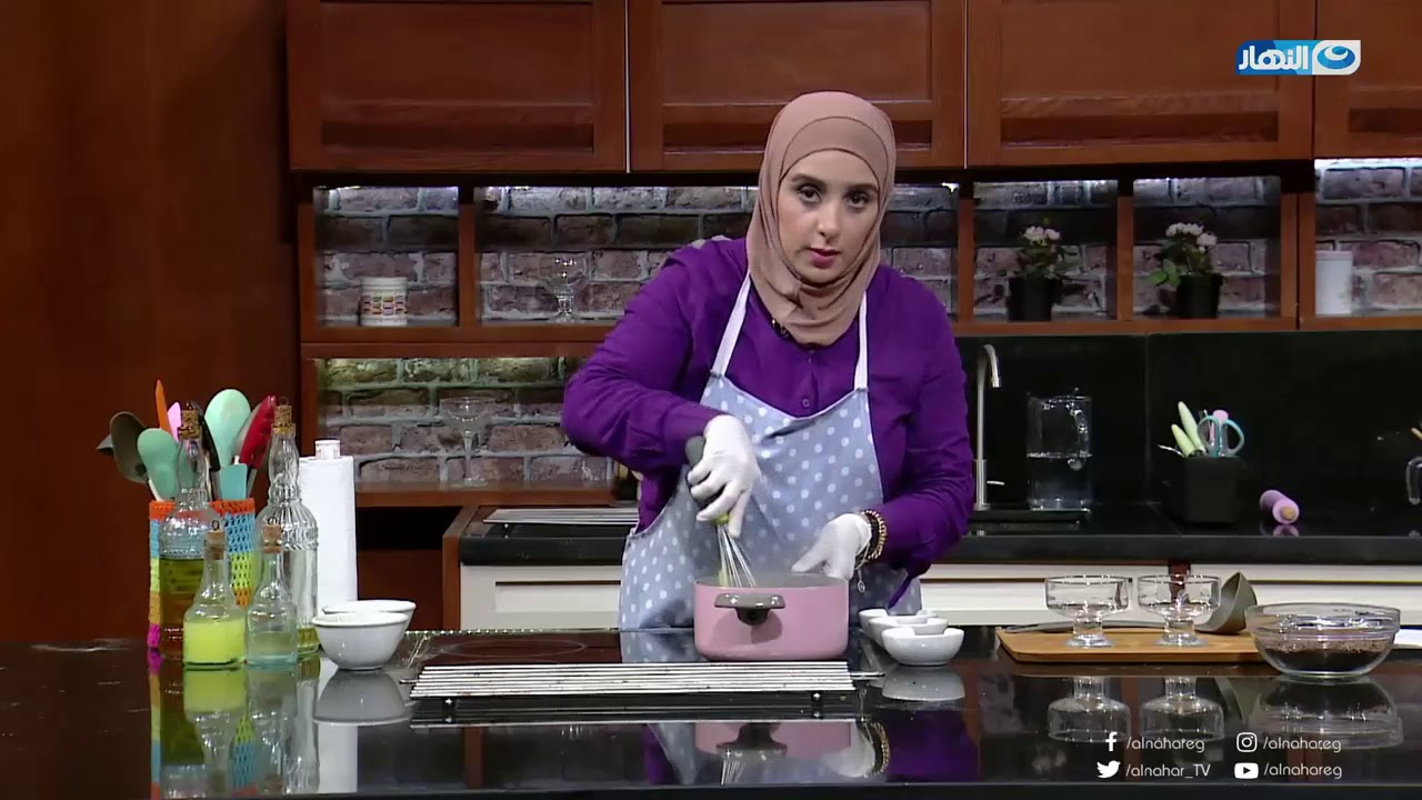 أكلة بيتي| لعشاق الحلويات.. أسهل وأسرع طريقة لعمل بودينج الشيكولاتة