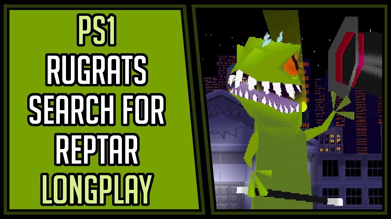 Rugrats: Search for Reptar (All Levels+Bonus) | PS1 | Longplay | Walkthrough #15 [4Kp60]