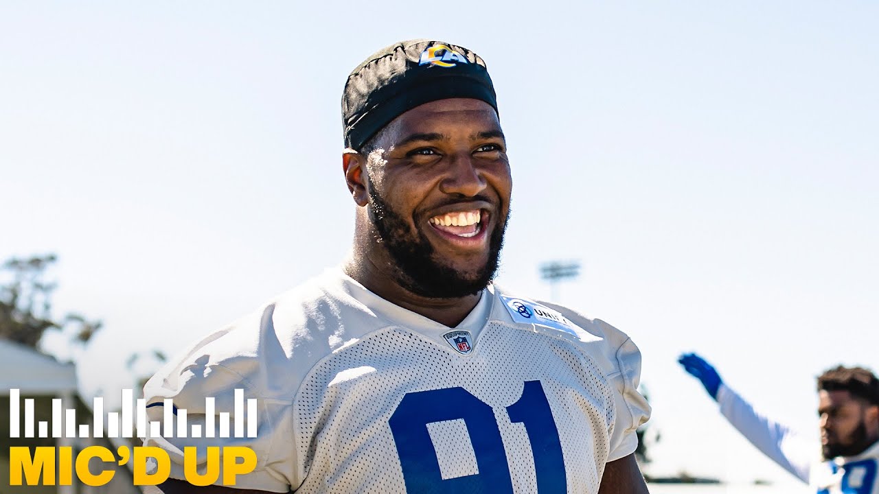 “This Is Camp, Not OTAs!” | Rams Rookie DT Kobie Turner Mic’d Up At Training Camp