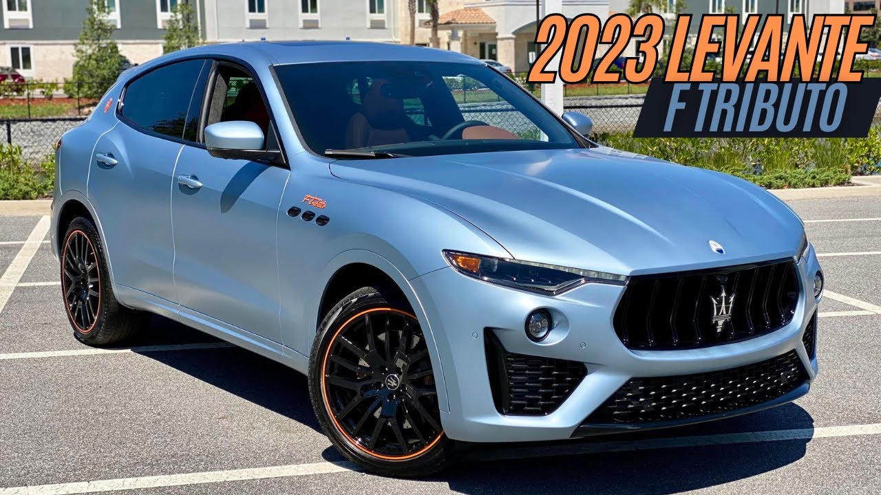 Maserati Levante F Tributo Special Edition 2023 года чествует историю Формулы-1