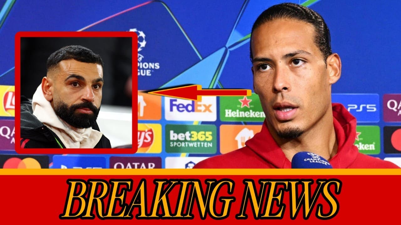 Van Dijk Breaks Silence on Mo Salah Training Ground Storm-Out Drama! 🔥 - Liverpool Crisis
