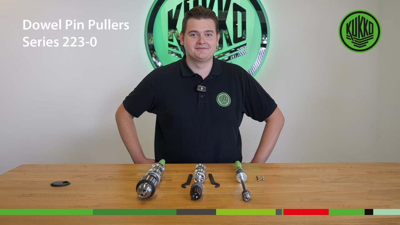 KUKKO Dowel pin puller 223-2 with sliding hammer
