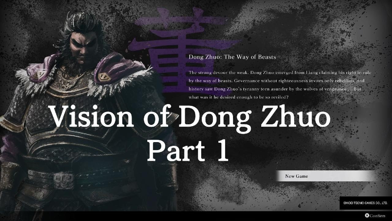 DYNASTY WARRIORS: ORIGINS Vision of Dong Zhuo Part 1