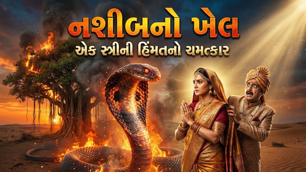 નશીબનો ખેલ🔥એક સ્ત્રીની હિંમતનો ચમત્કાર|moral story in gujarati|motivational story in gujarati